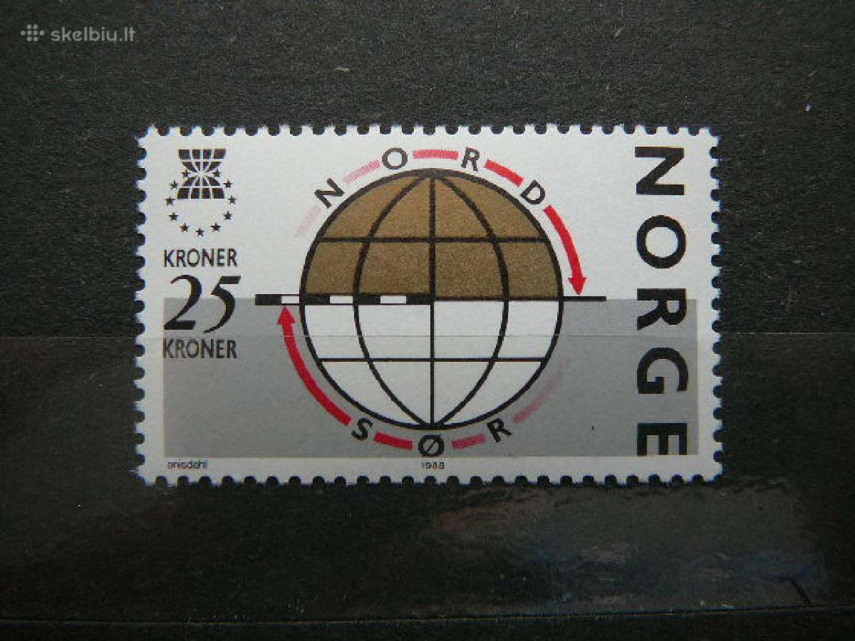 Solidarumas Norvegija 1988 Mnh nvg995