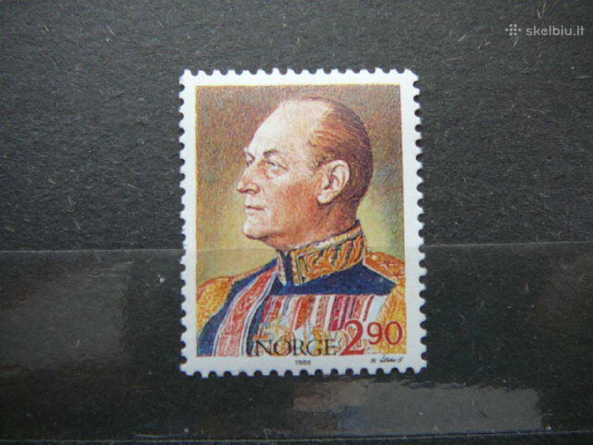 Karalius Norvegija 1988 Mnh nvg998