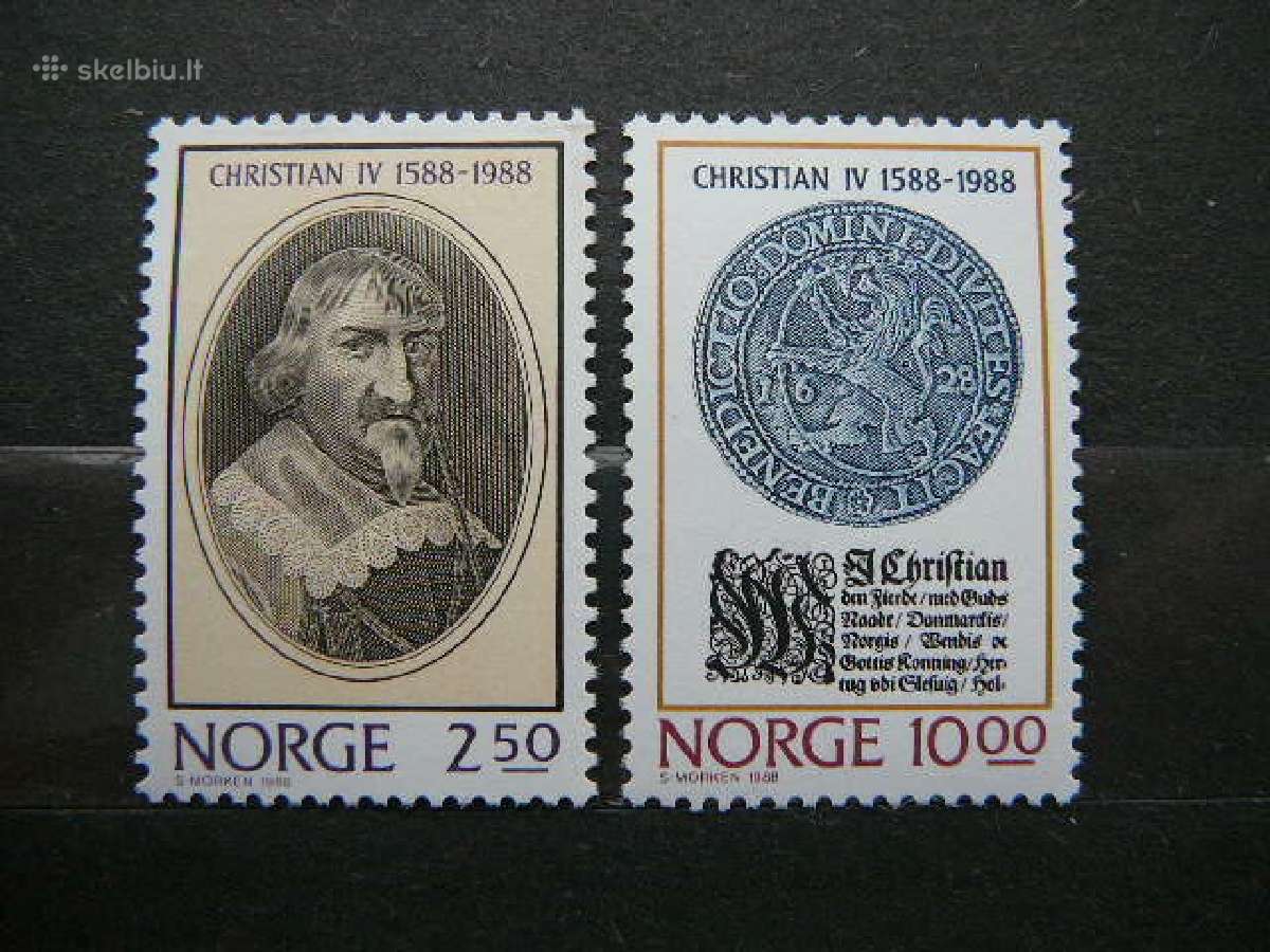 Karalius Norvegija 1988 Mnh nvg1001