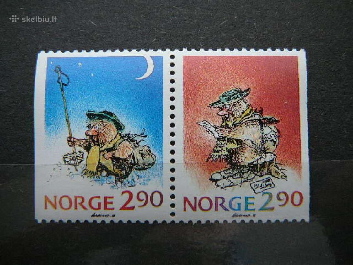 Sventos Kaledos Norvegija 1988 Mnh nvg1007