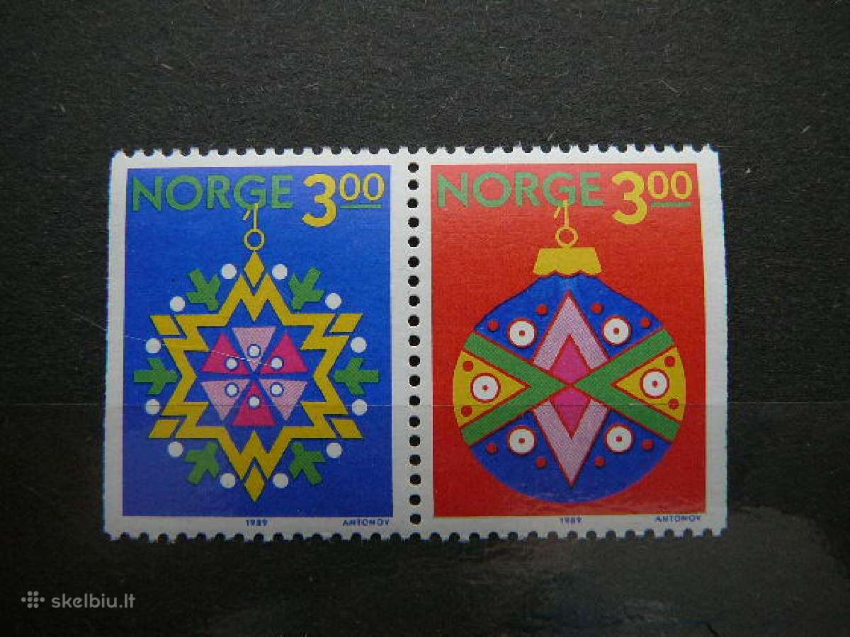Sventos Kaledos Norvegija 1989 Mnh nvg1035
