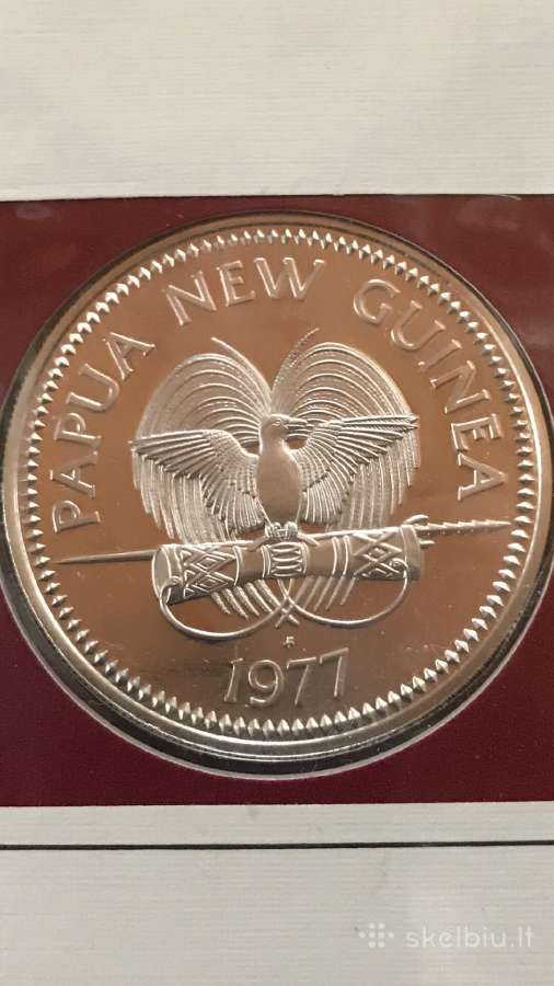 Moneta 1977m 25 dollars sidabras K10 sidabras
