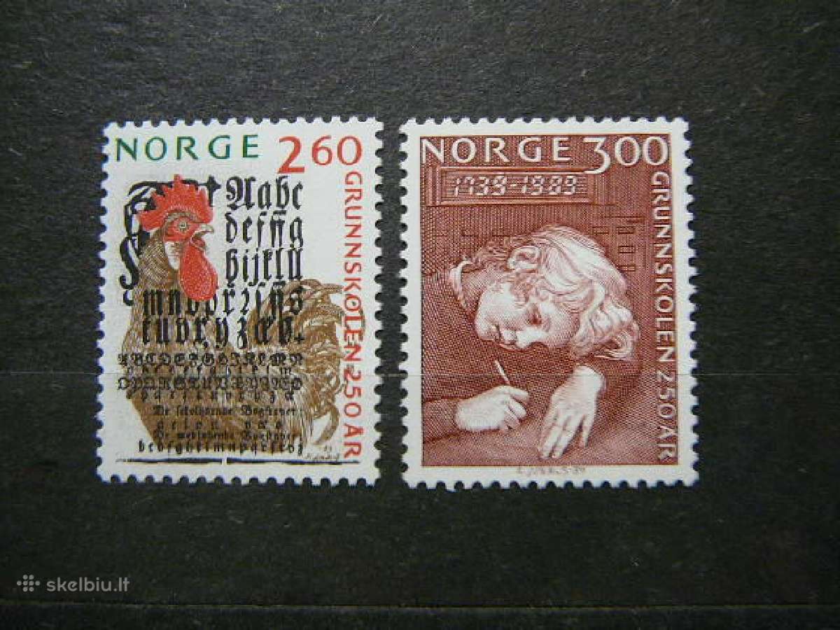 Mokslas Norvegija 1989 Mnh nvg1021