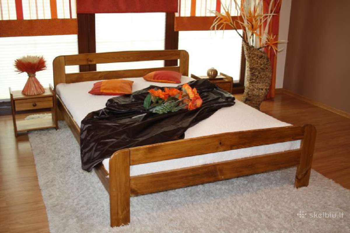 Išpardavimas Medinė lova nuo 110€ - nuotraukos Nr. 2
