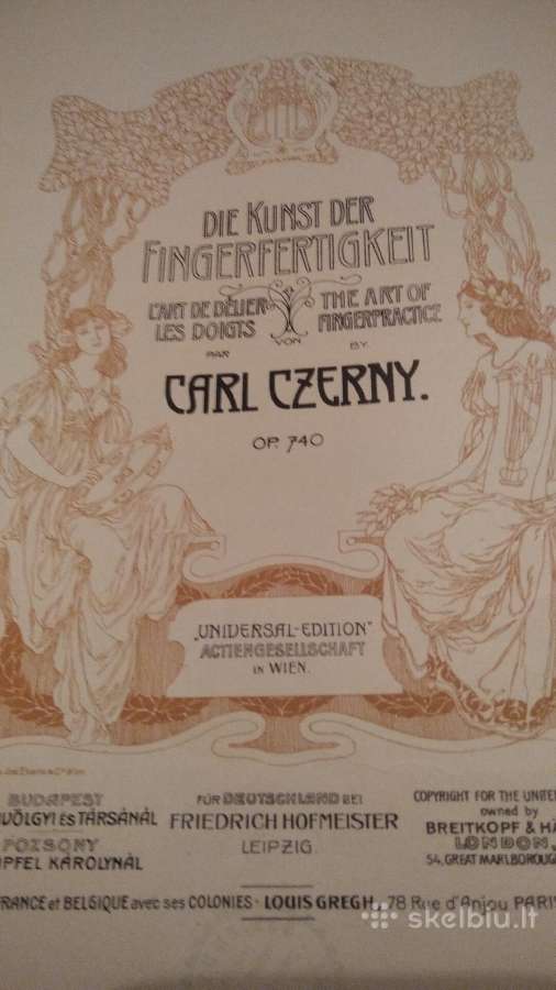 K.černi Etiudai fortepijonui - nuotraukos Nr. 2