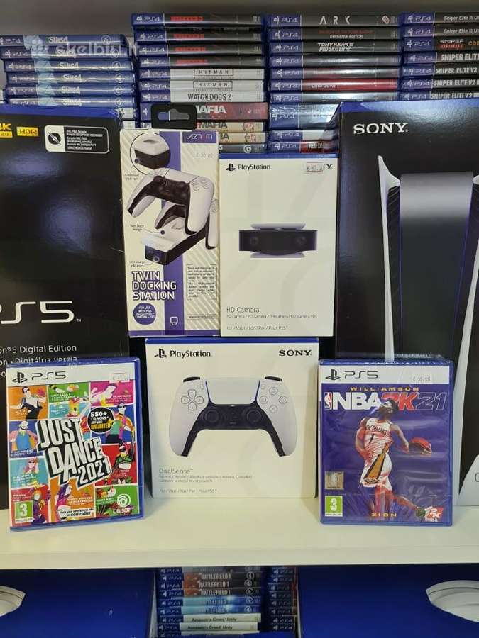 Sony Playstation 5 Konsolės Klaipeda - nuotraukos Nr. 7