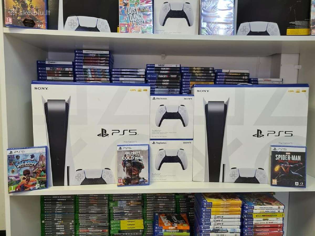 Sony Playstation 5 Konsolės Klaipeda - nuotraukos Nr. 6