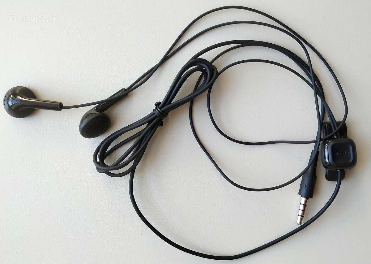 Naujos Nokia ausinės su mikrofonu