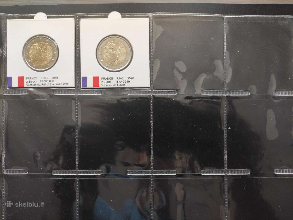 2 eurų Prancūzijos Unc proginės monetos - nuotraukos Nr. 2