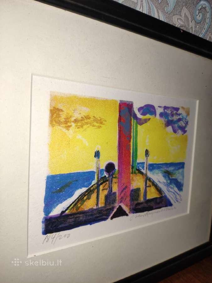 Nedidelis Oscar Reynert Olsen paveikslas - nuotraukos Nr. 4