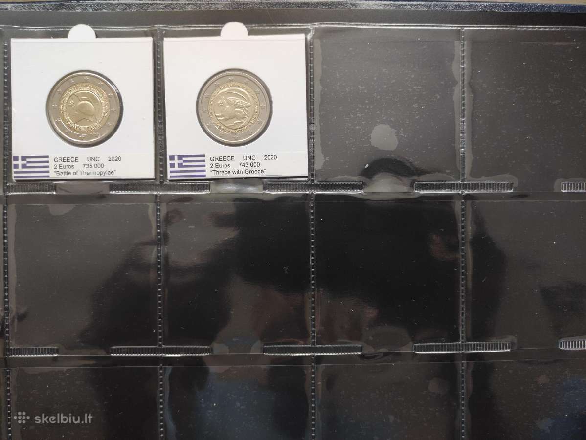 2 eurų Graikijos Unc proginės monetos - nuotraukos Nr. 2