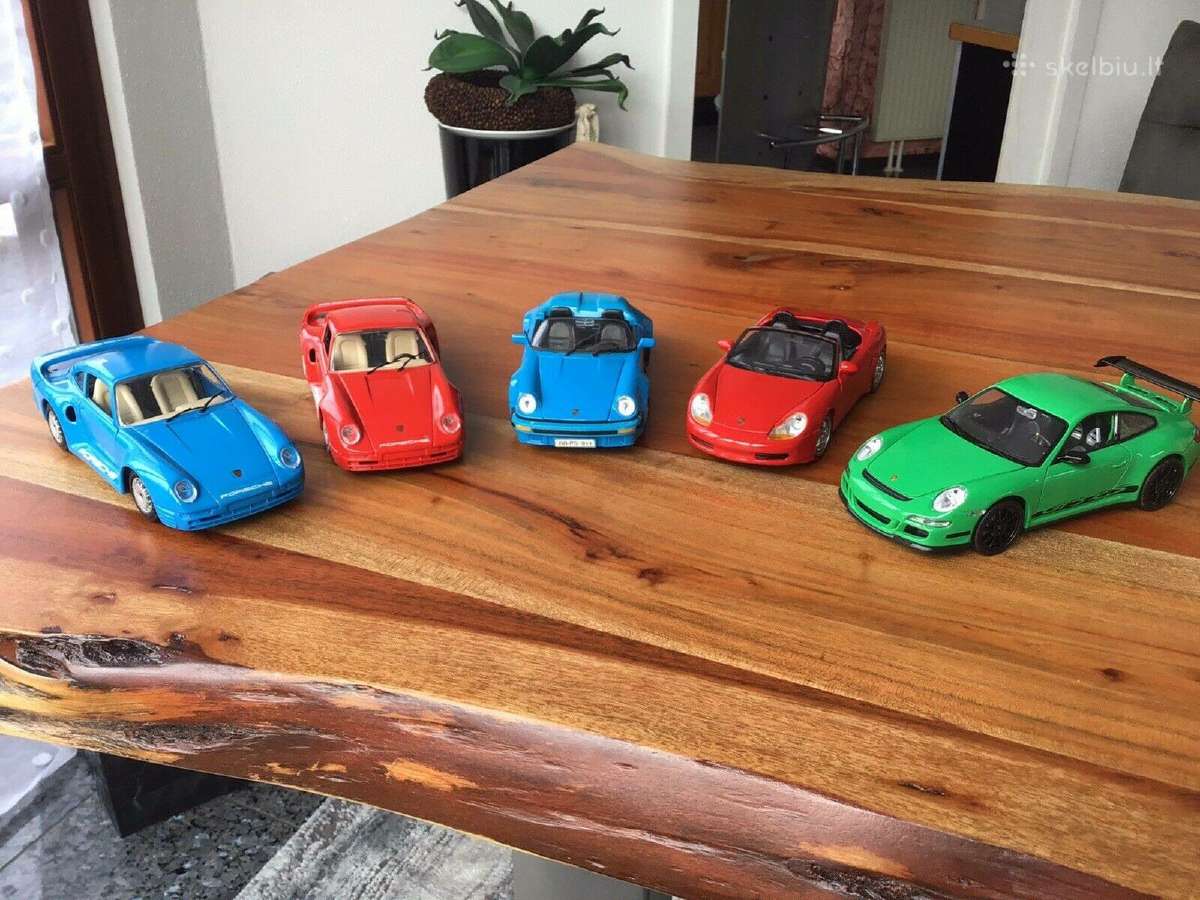 Porsche modeliukai 1:24 959 911 modeliukas - nuotraukos Nr. 4