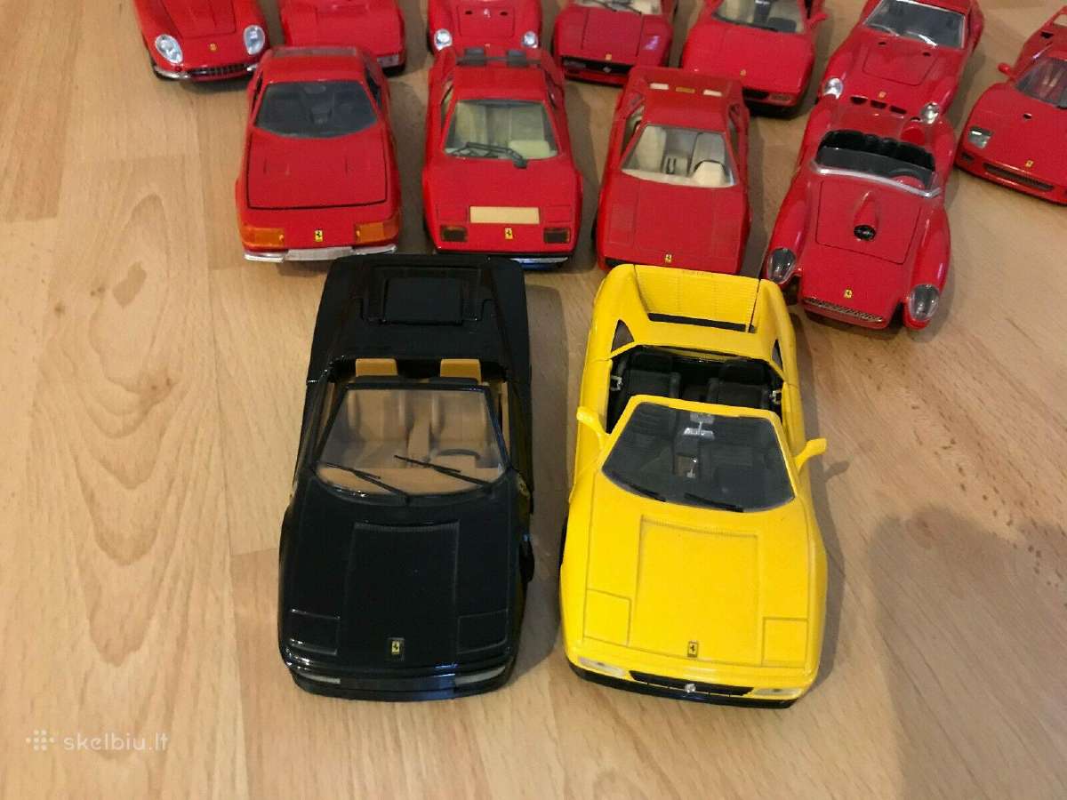 Ferrari modeliukai 1:24 Gto Testarossa modeliukas - nuotraukos Nr. 2