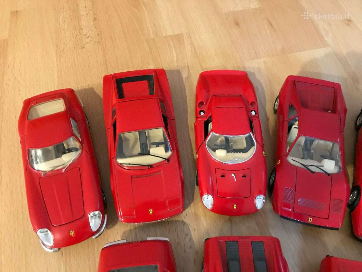 Ferrari modeliukai 1:24 Gto Testarossa modeliukas - nuotraukos Nr. 3