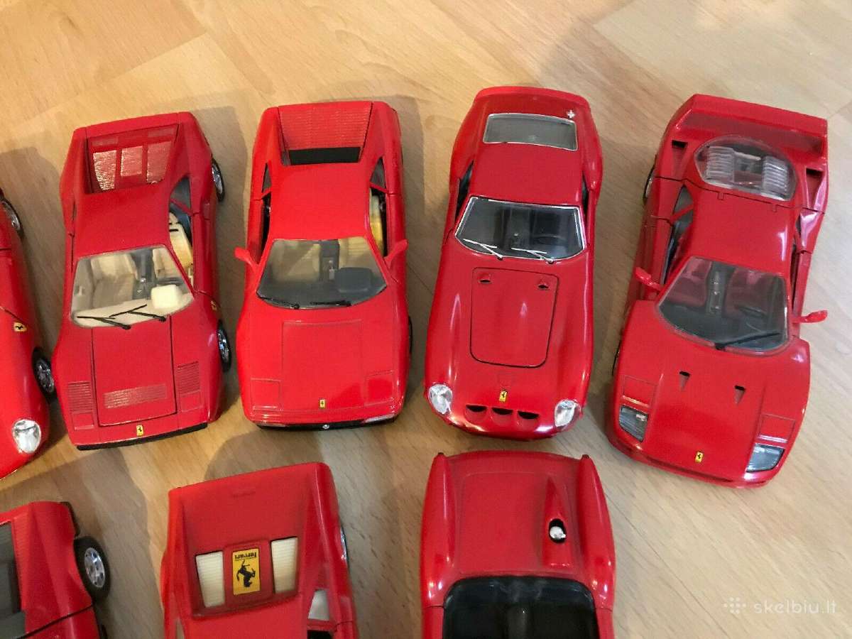Ferrari modeliukai 1:24 Gto Testarossa modeliukas - nuotraukos Nr. 4