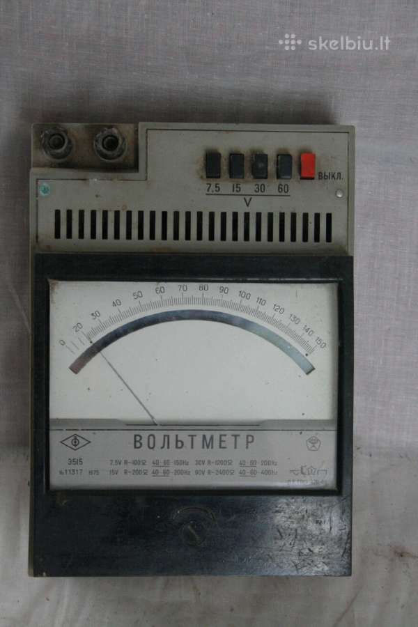 Voltmetras tarybinis