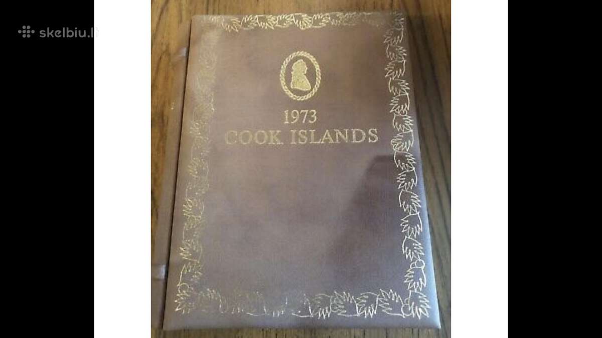 Monetos Cook i.1973m, 7,5 ir 2,5 dollars sidabras - nuotraukos Nr. 6