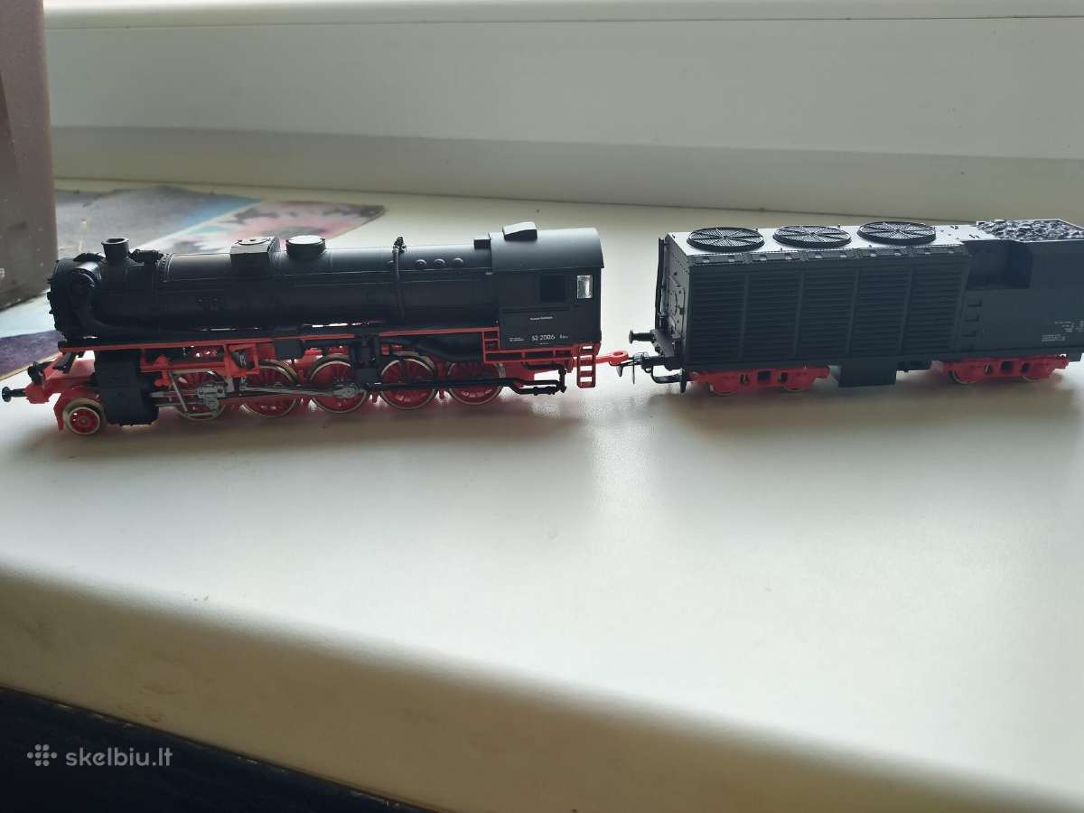 Garvežio su tenderiu Br52_19-20 modelis M1:87 - nuotraukos Nr. 3