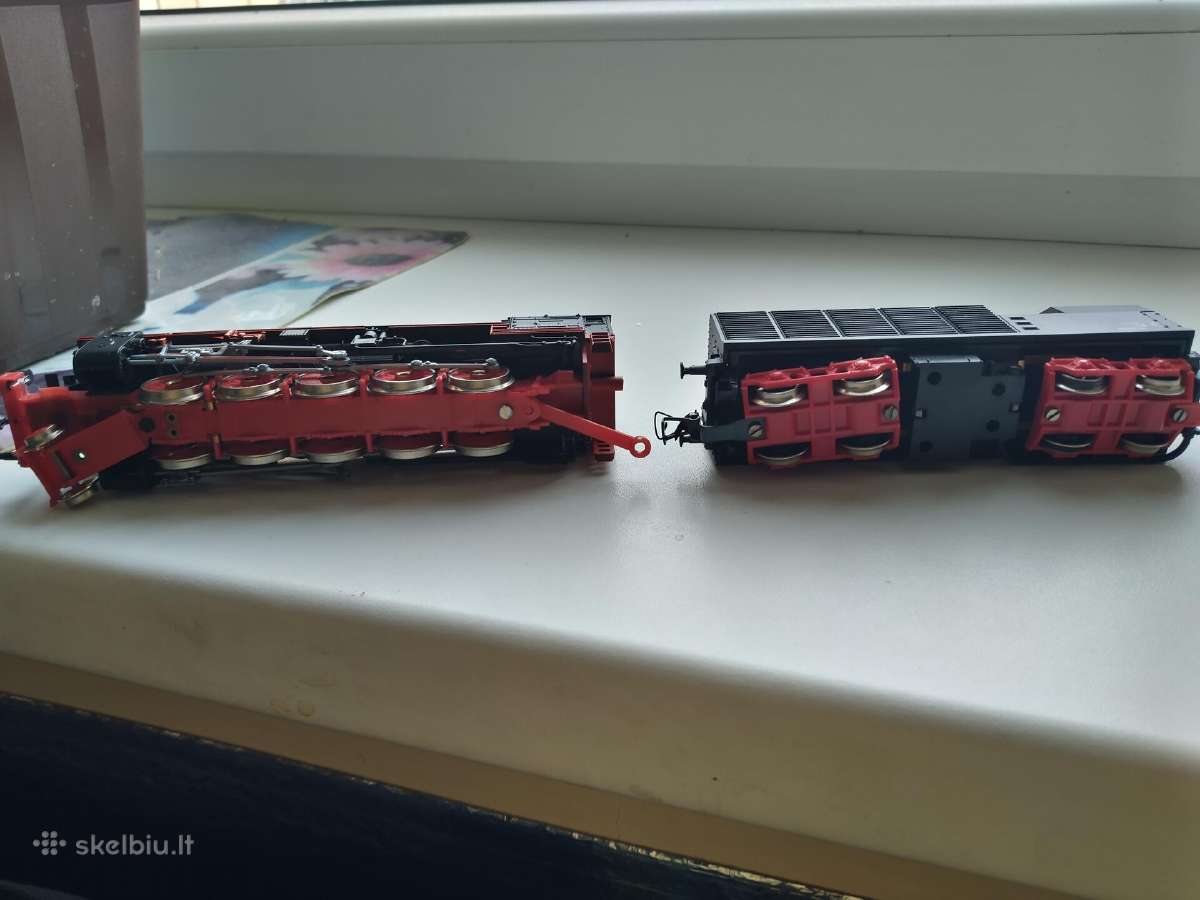Garvežio su tenderiu Br52_19-20 modelis M1:87 - nuotraukos Nr. 6