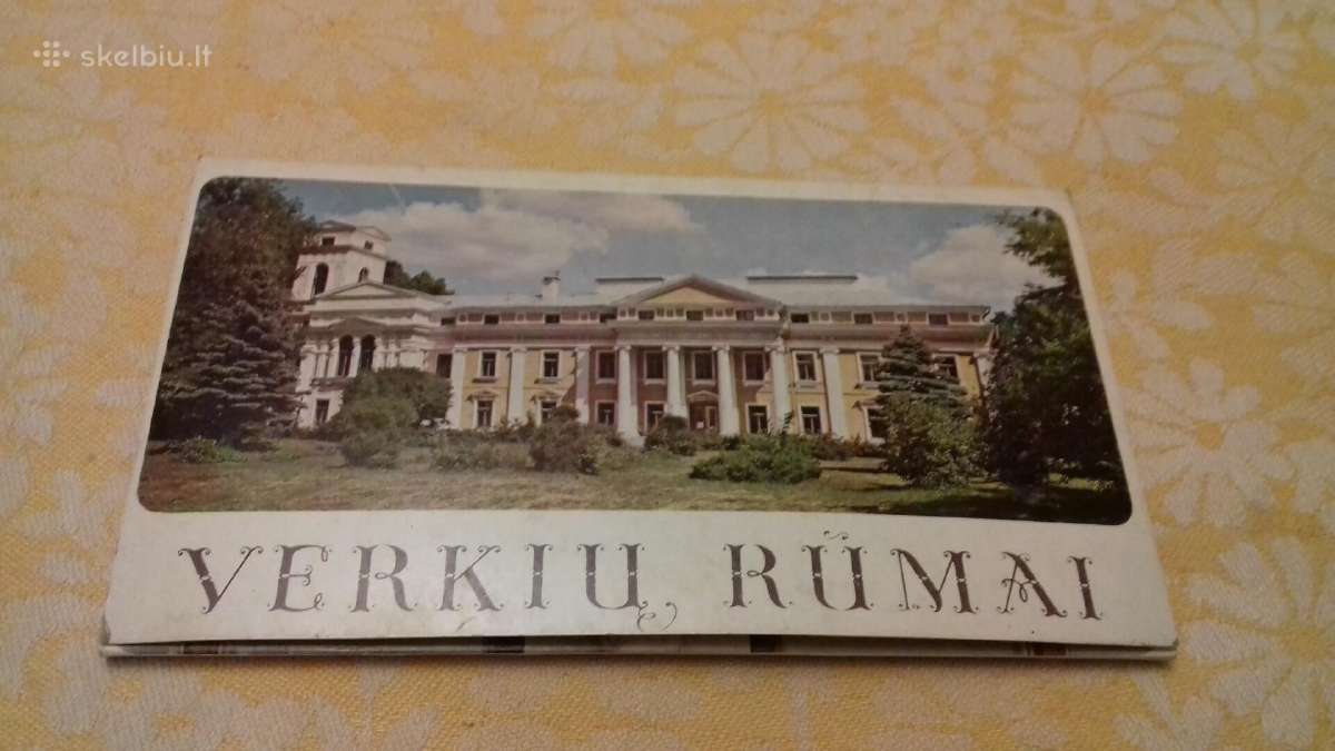 Atvirukų rinkinys Verkių rūmai