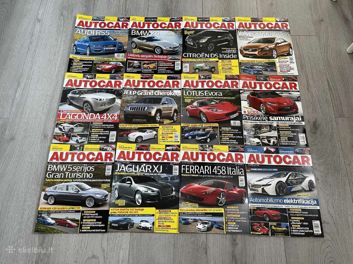 Autocar žurnalai ( 2009-2012m. )