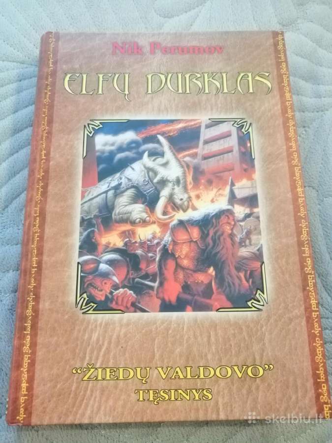 Knyga Elfų durklas