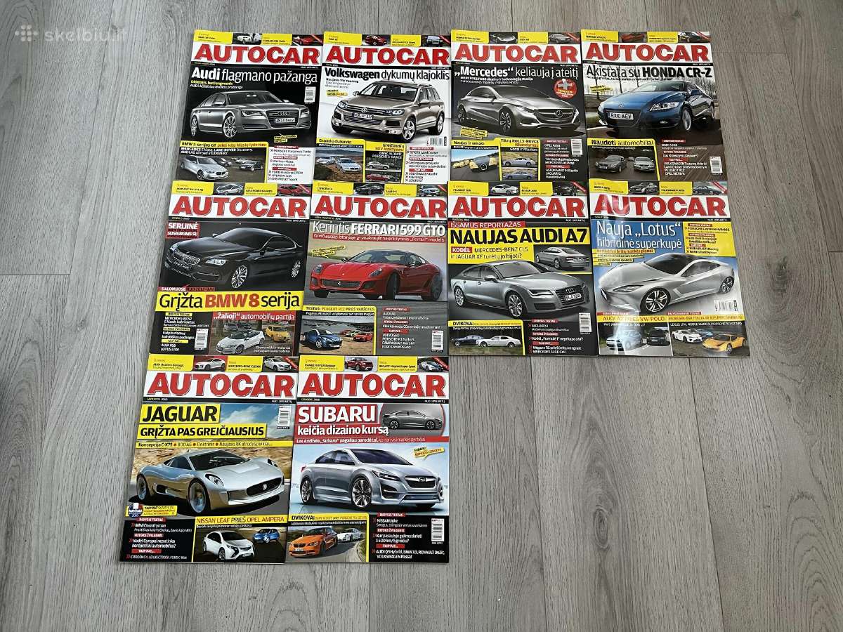 Autocar žurnalai ( 2009-2012m. ) - nuotraukos Nr. 2