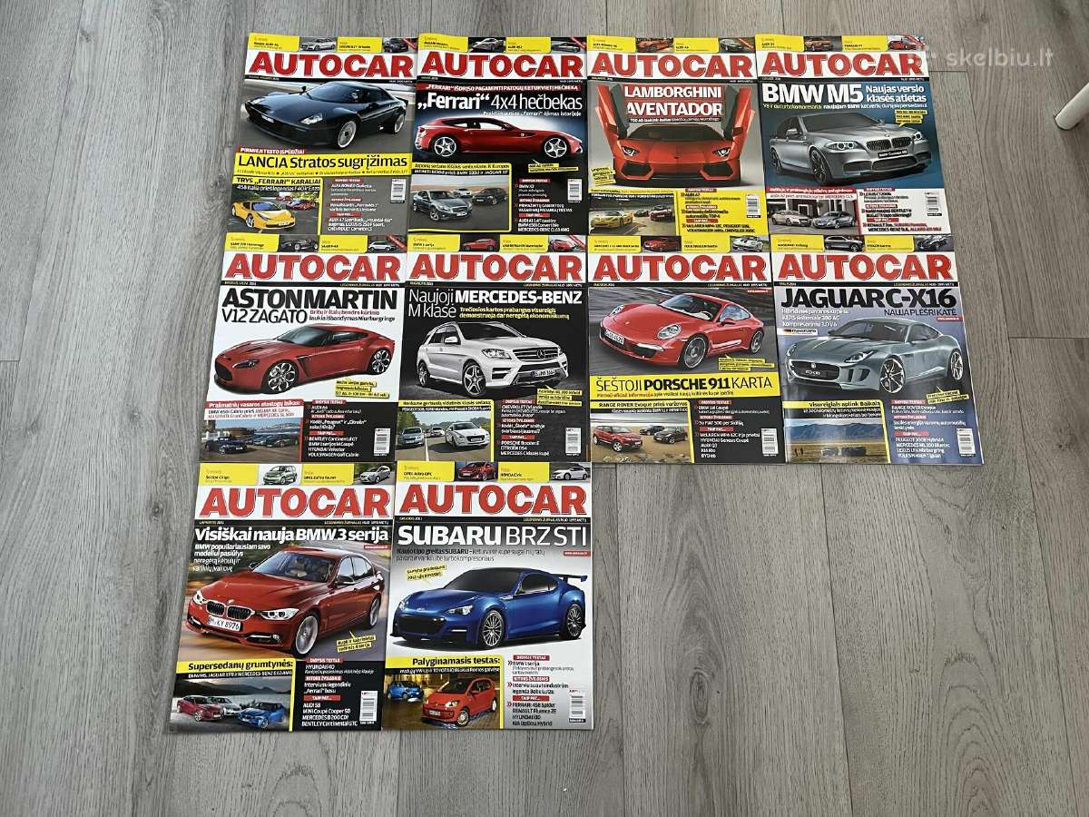 Autocar žurnalai ( 2009-2012m. ) - nuotraukos Nr. 3