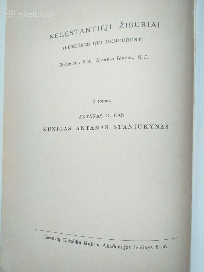 Kun. Antanas Staniukynas (Antano Kučo monografija) - nuotraukos Nr. 3