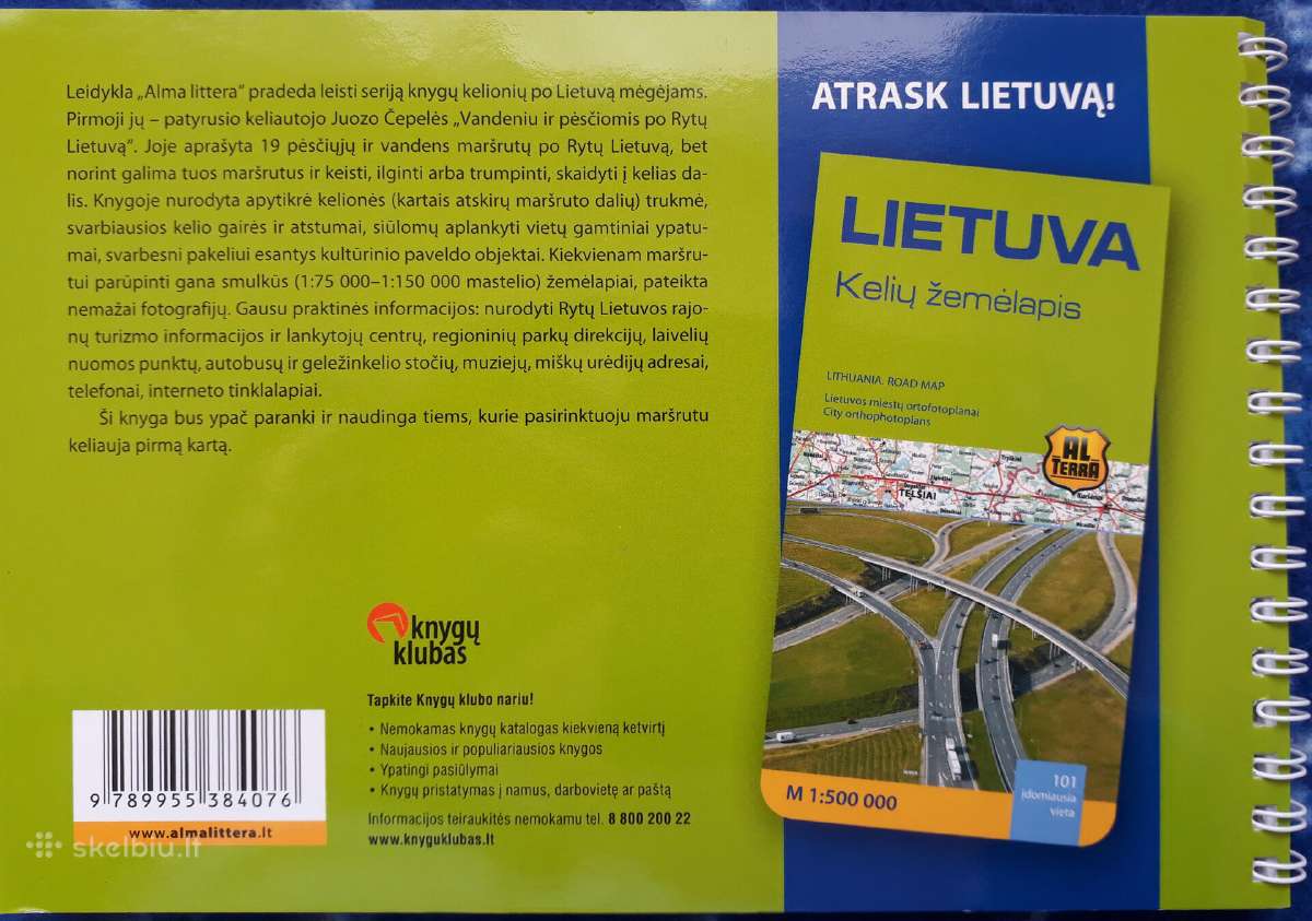 Knyga "Vandeniu ir pėsčiomis po Rytų Lietuvą" - nuotraukos Nr. 2