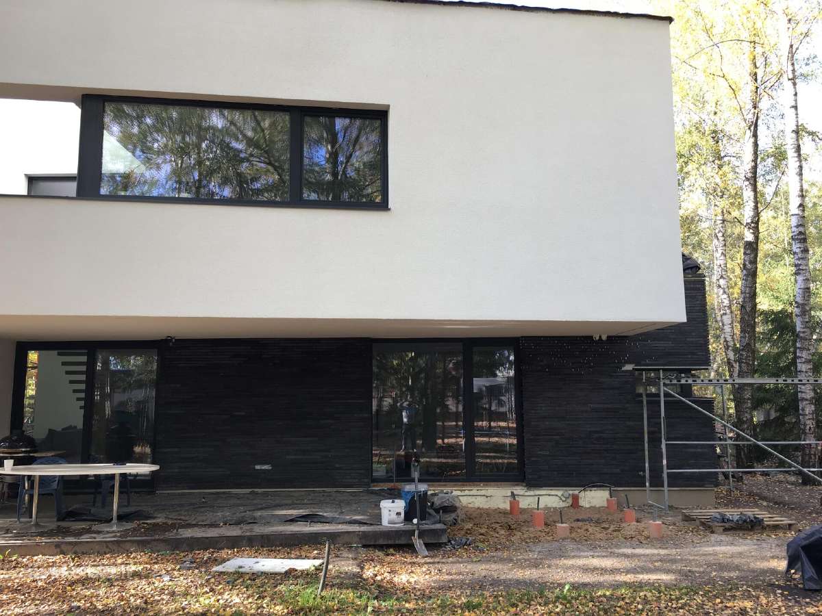 Fasadų šiltinimas, dekoratyvinio tinko dėjimas - nuotraukos Nr. 4