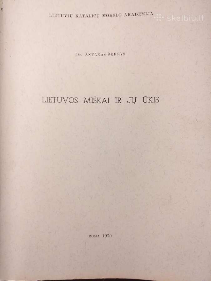 Lietuvos miškai ir jų ūkis