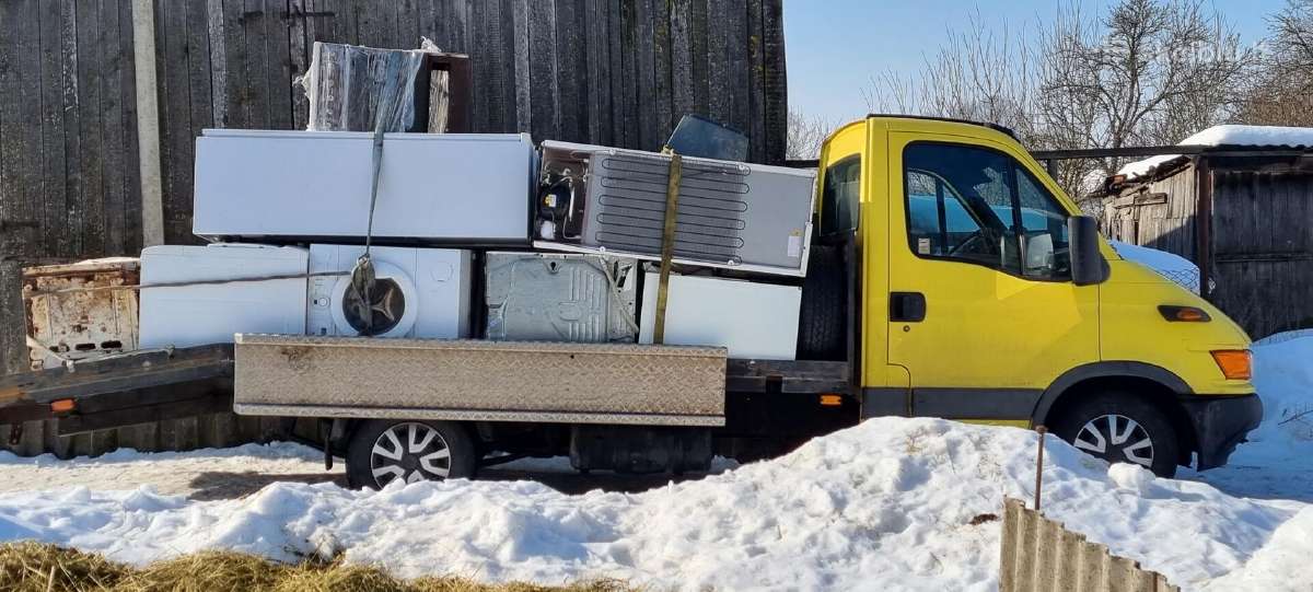 Nemokamas buitines technikos metalo isvežimas