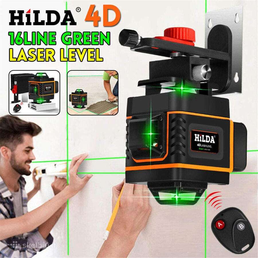 4d lazerinis nivelyras, 16 liniju, 360 laipsniu - nuotraukos Nr. 5
