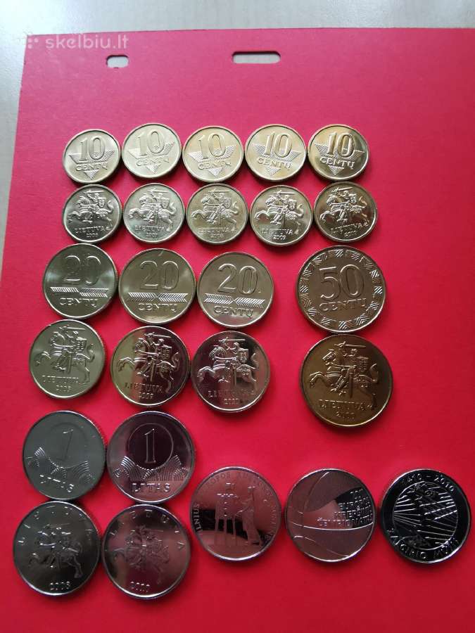 Lietuva Litai, centai Unc