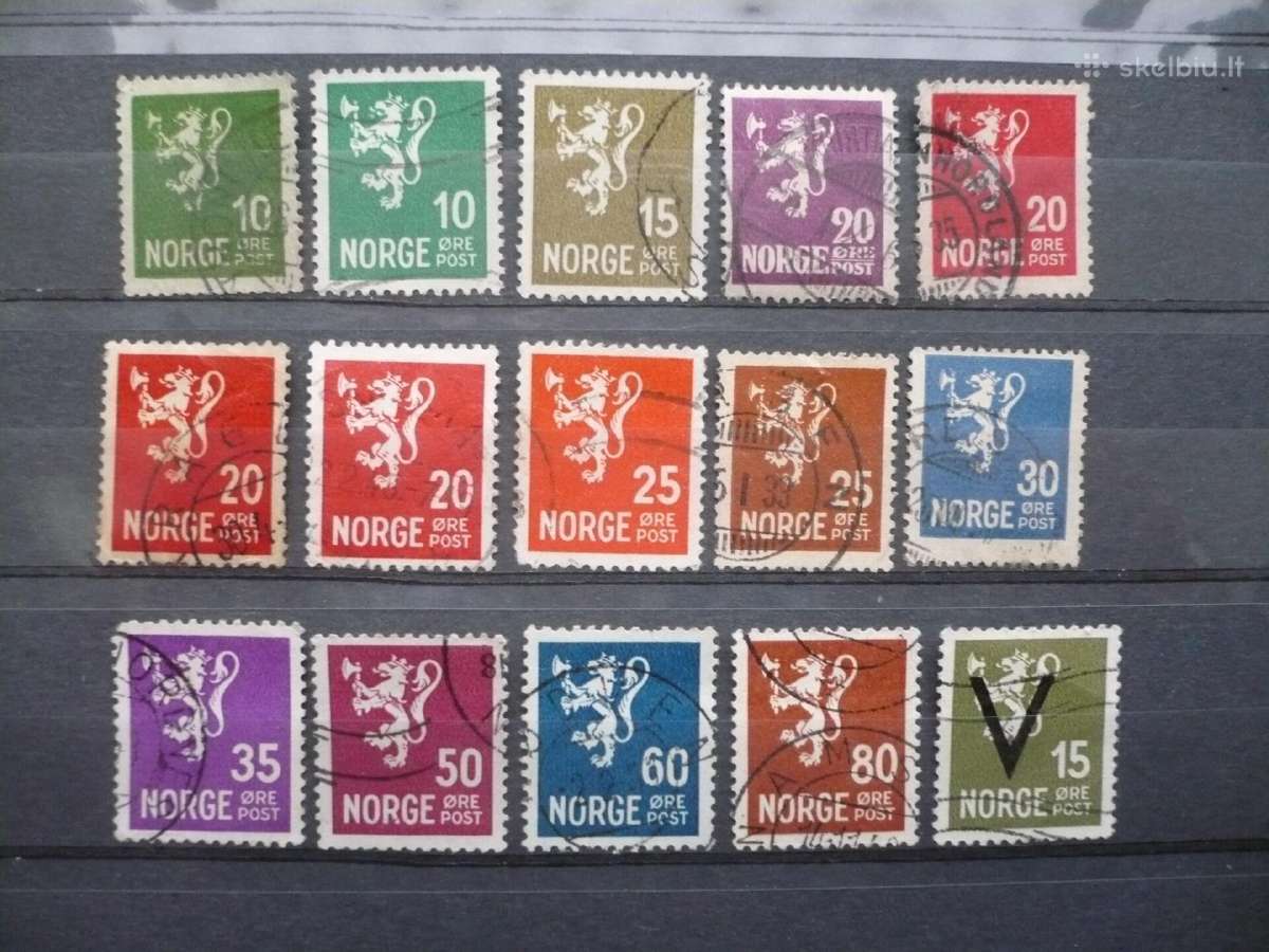 1922 - 1941 m. Nacionaliniai simboliai rinkinys