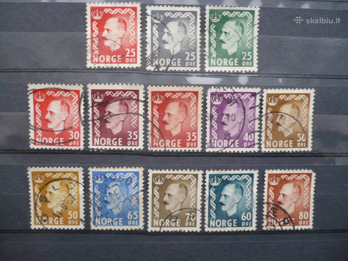 1950–1957m. Karalius Haakonasvii rinkinys