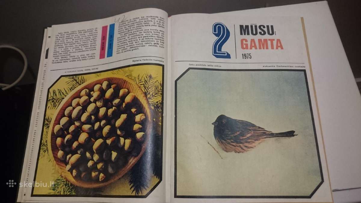 1975 m žurnalai Mūsu gamta - nuotraukos Nr. 4