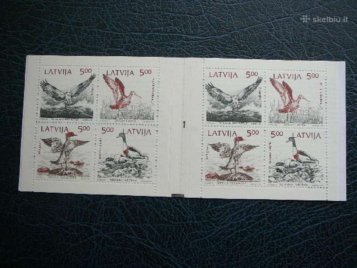 Latvija (Lietuva) Bendra laida1992 Buklet. la340b1