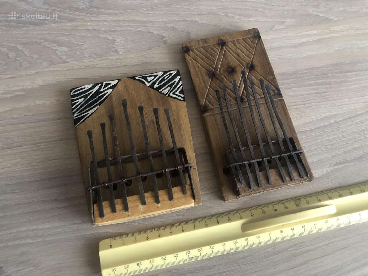 Senovinis Mbira shona afrikieciu instrumentas