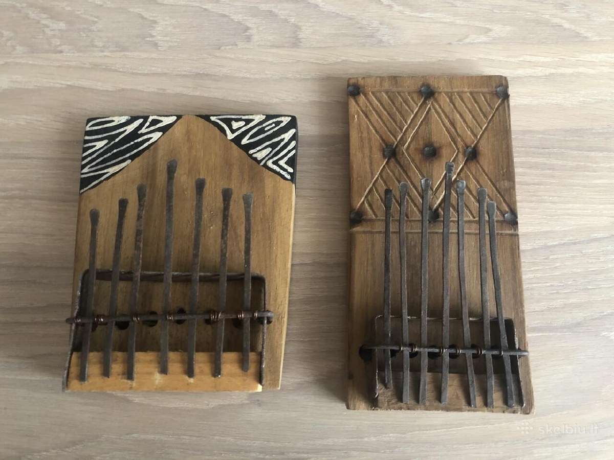 Senovinis Mbira shona afrikieciu instrumentas - nuotraukos Nr. 2