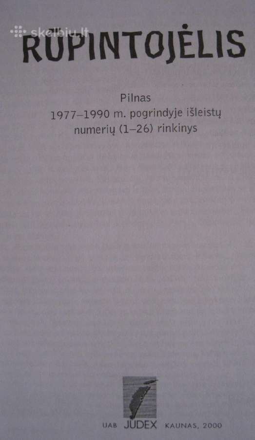 Rūpintojėlis 1977 - 1990 m. - nuotraukos Nr. 6