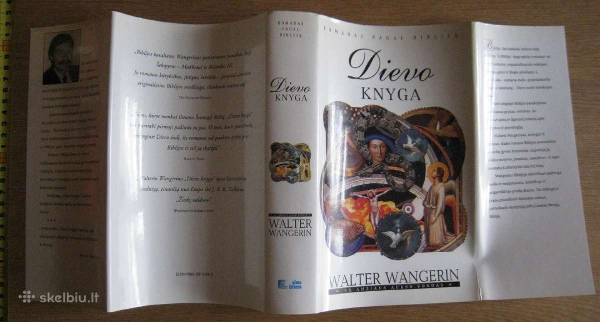 Walter Wangerin Dievo knyga 1998 m / romanas - nuotraukos Nr. 2