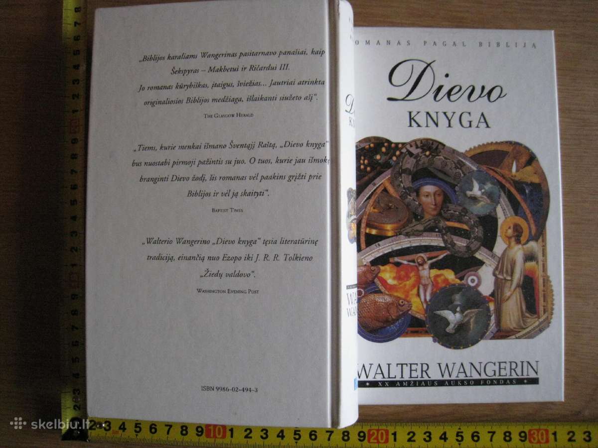 Walter Wangerin Dievo knyga 1998 m / romanas - nuotraukos Nr. 6