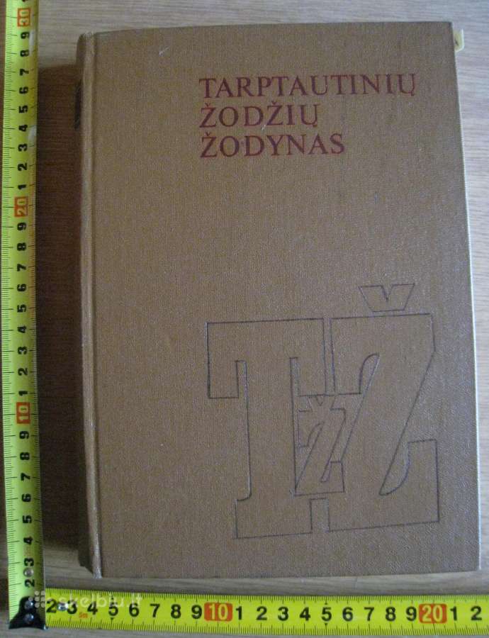 Tarptautinių žodžių žodynas 1985 m