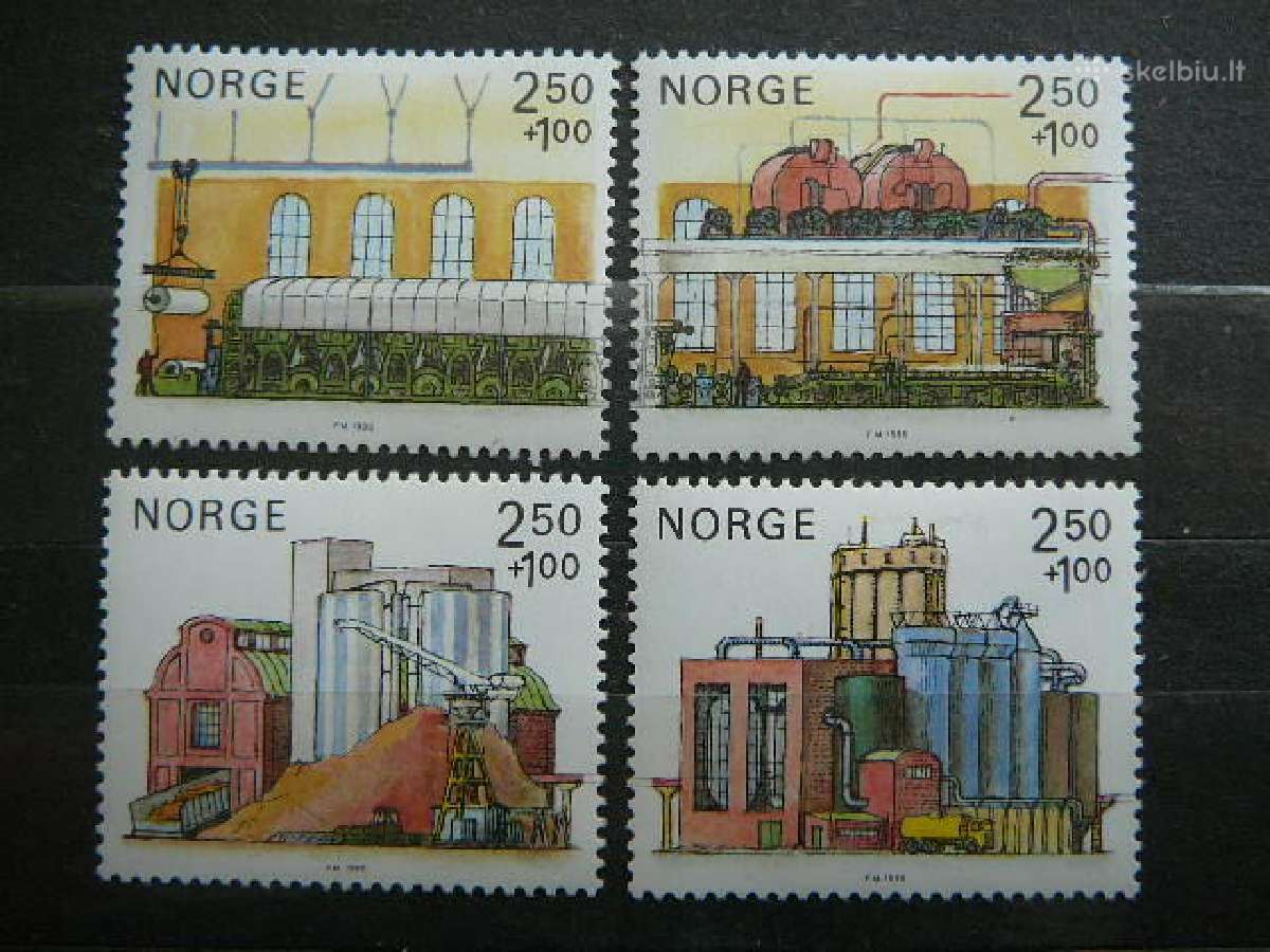 Pramone Norvegija 1986 Mnh nvg950