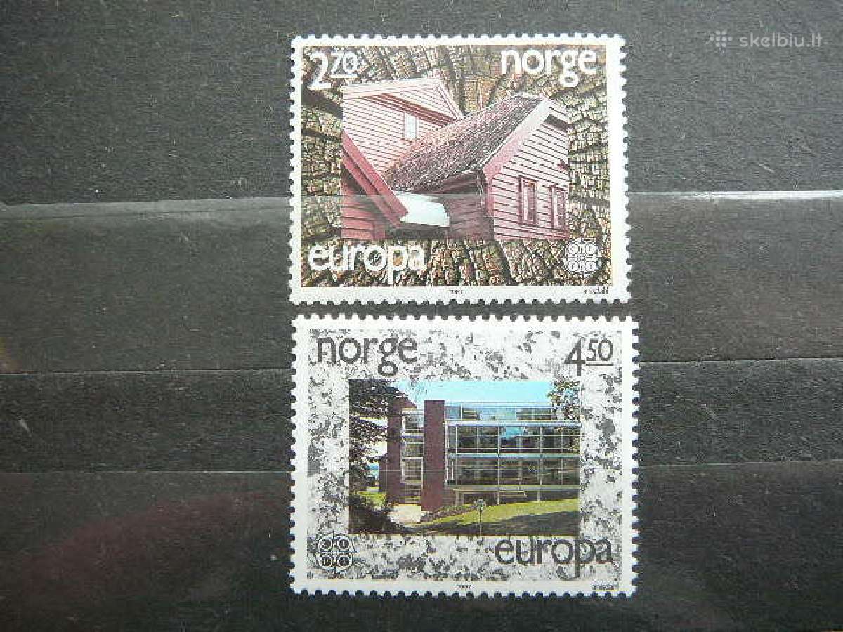 Europa Cept Norvegija 1987 Mnh nvg965
