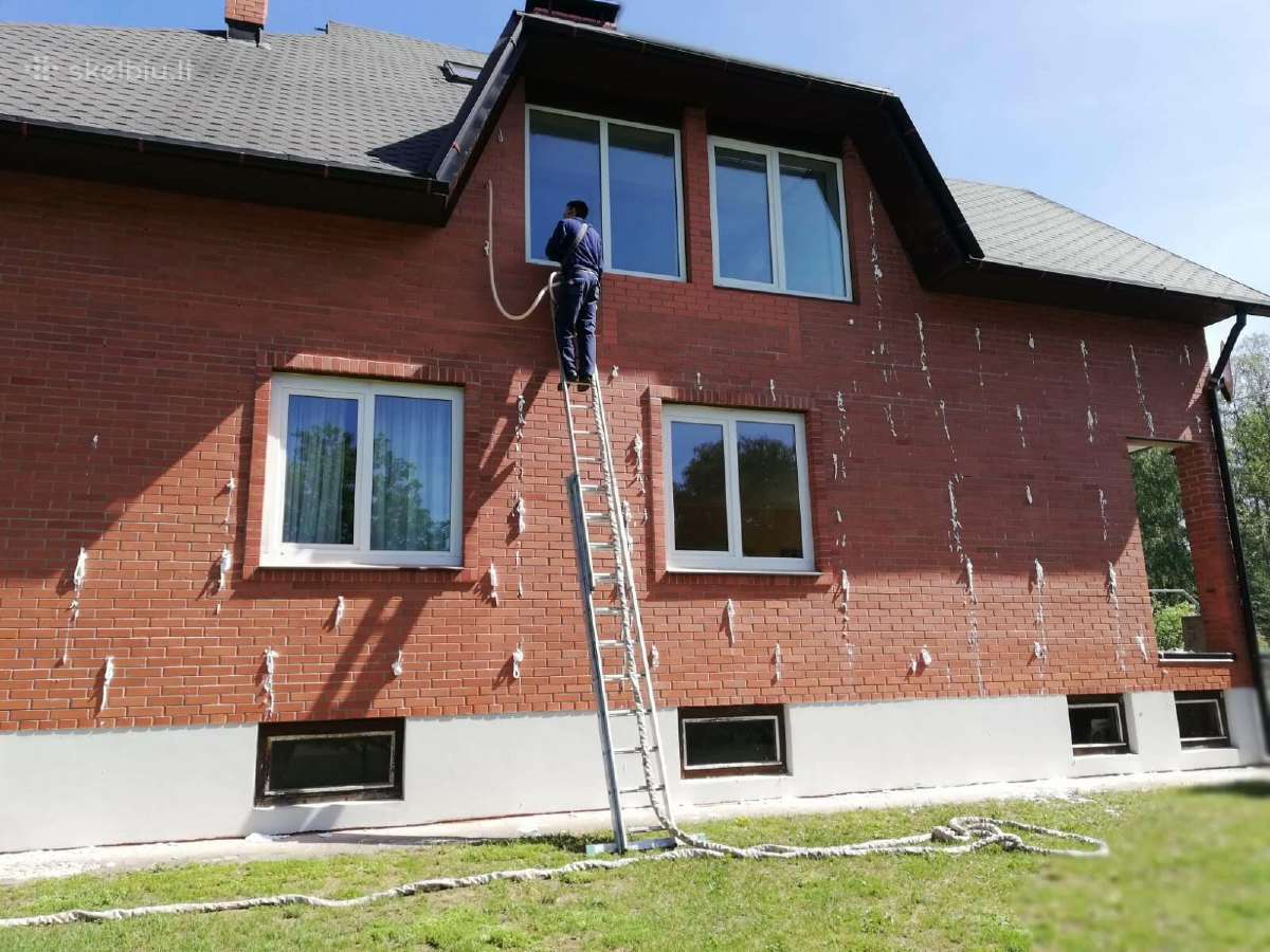 Sienų šiltinimas Termoputa / Oro tarpo šiltinimas - nuotraukos Nr. 5