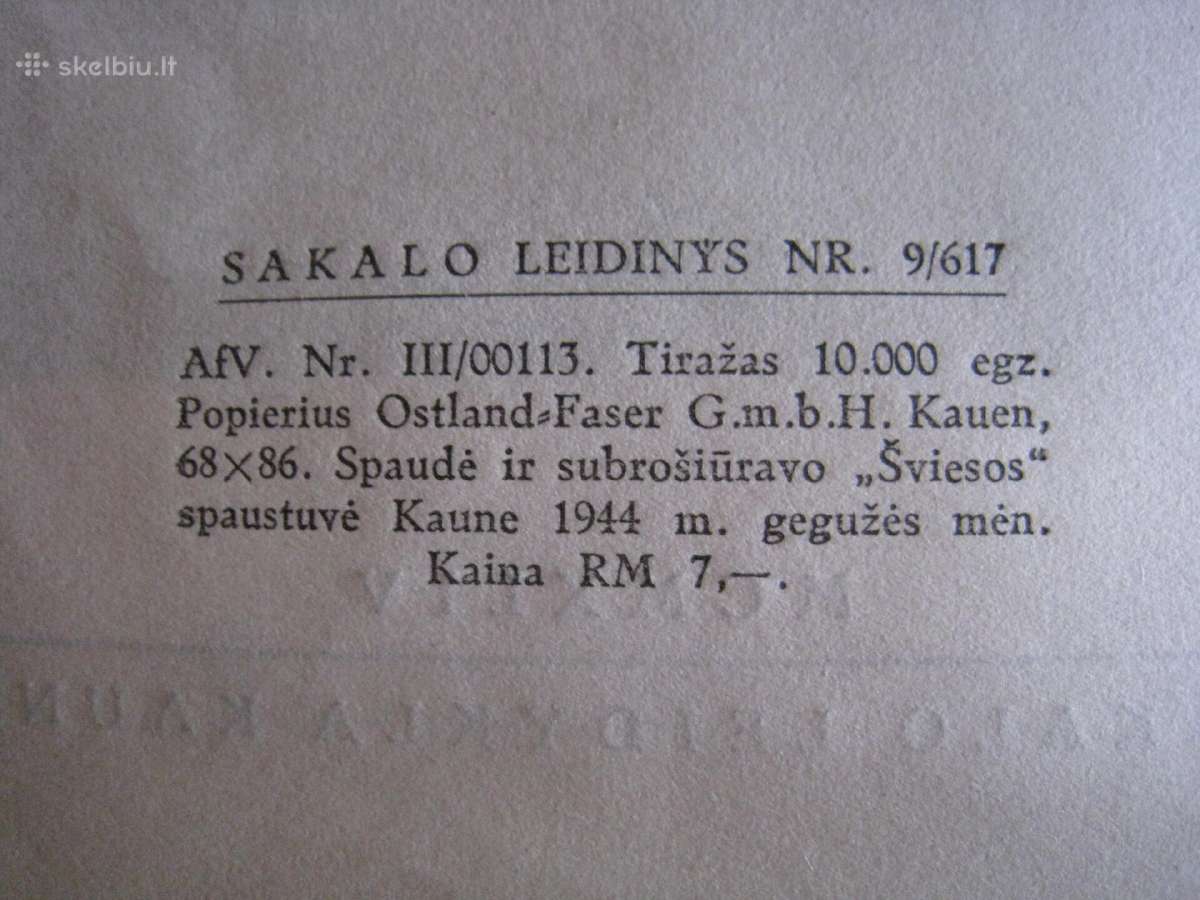 Maironis Pavasario balsai 1944 m. - nuotraukos Nr. 5