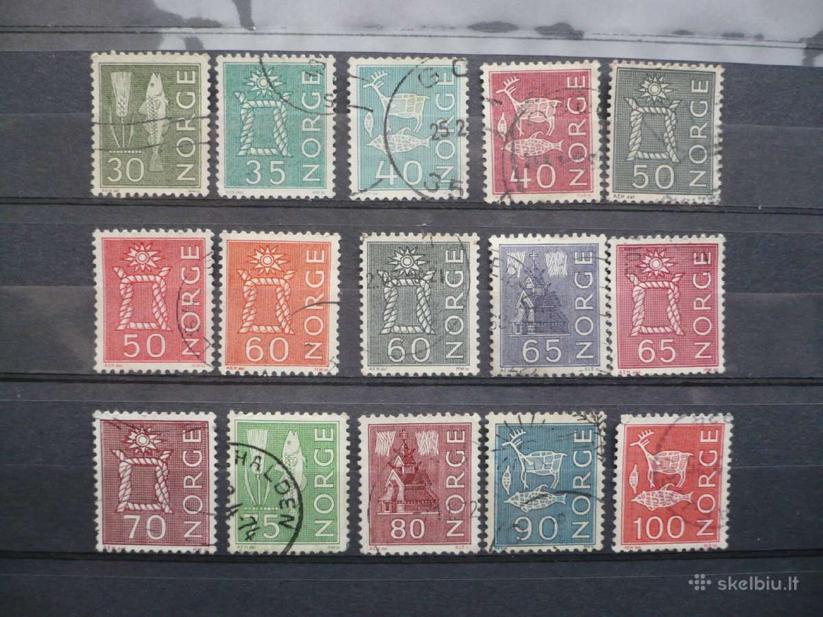 1968 - 1975 m. Naujos vertybės rinkinys